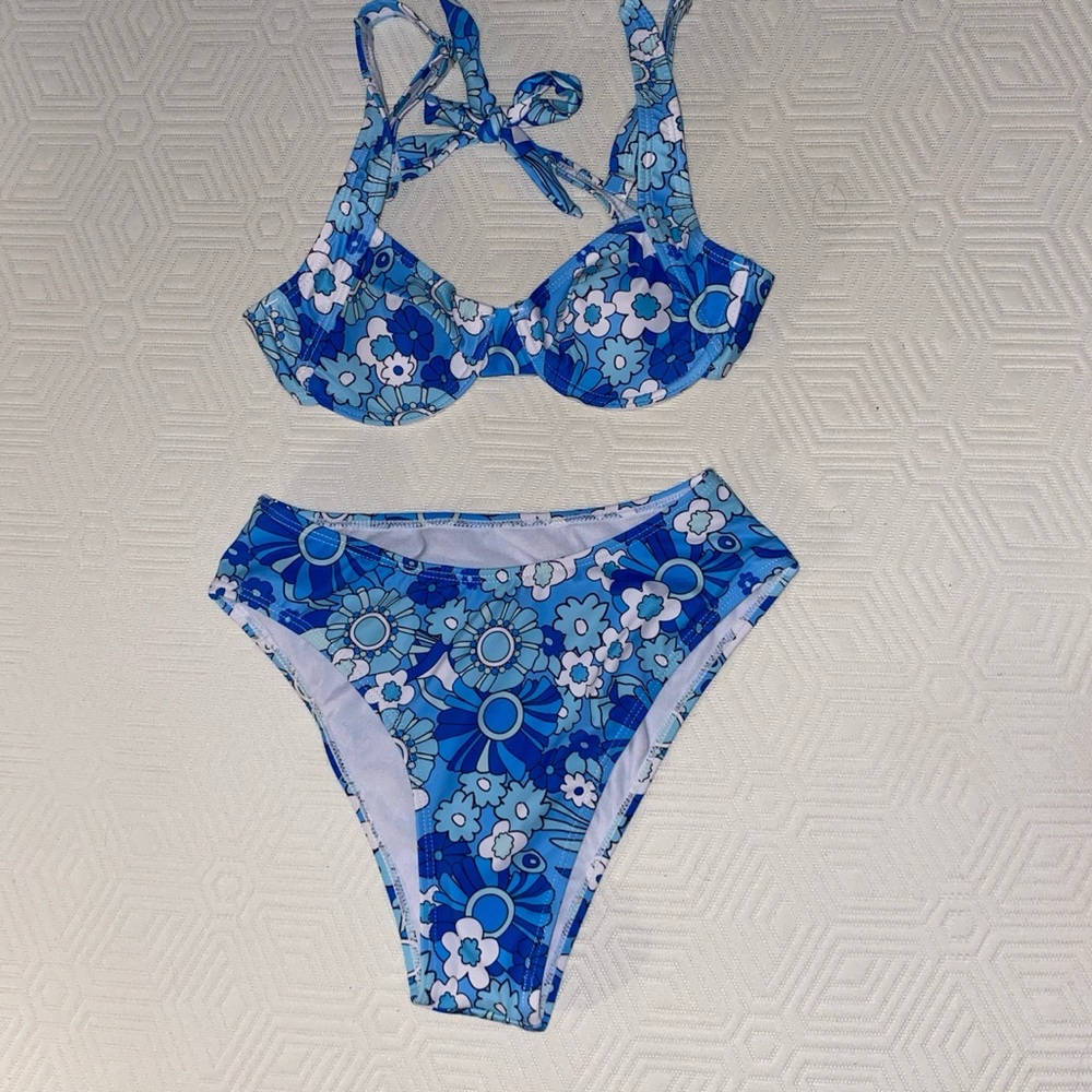 Blue Swimsuit